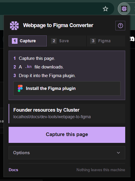Step 1: Click extension icon in Chrome toolbar