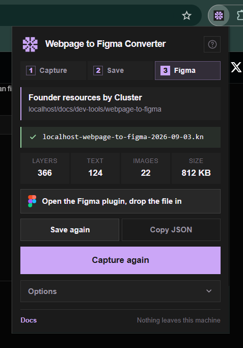 Step 3: Run the plugin in Figma